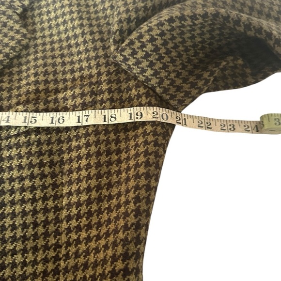 VTG. GIORGIO ARMANI LE COLLZIONI ALPACA WOOL HOUNDSTOOTH JACKET SIZE 42 - Picture 8 of 12